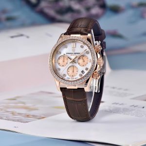 PAGANI DESIGN Automatic Quartz Sapphire Glass Leather Multifunctional Waterproof Watch