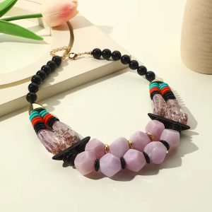 Multilayer Layered Beaded Fashion Long Necklaces