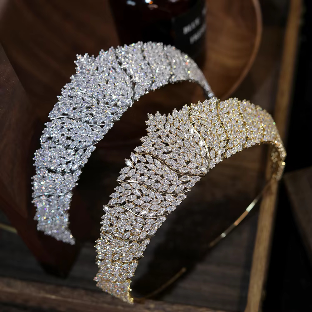 Crystal Fashion High Quality Queen Princess Crown Tiara - Image 4