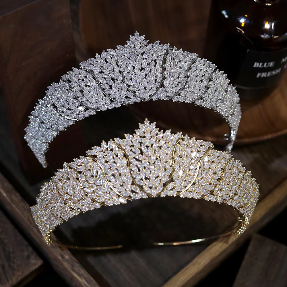 Crystal Fashion High Quality Queen Princess Crown Tiara - Image 5