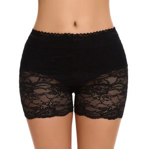Trendy Butt Lifter Lace High Waist Shapewear Shorts