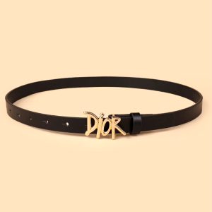 Trendy Letter Buckle High Quality PU Decorative Belt