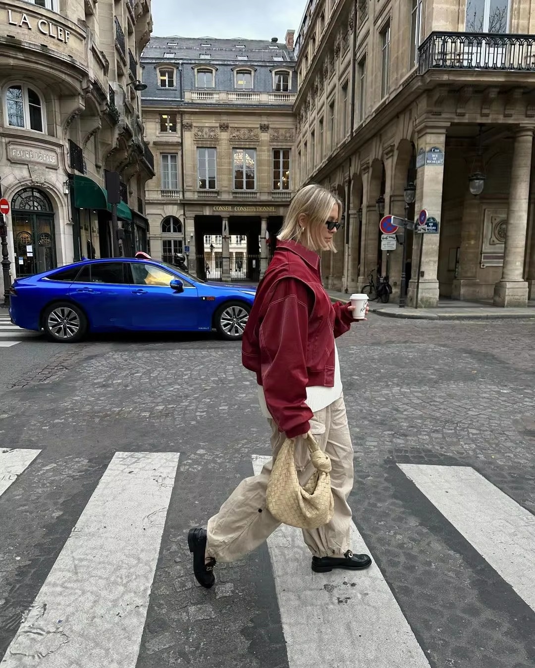 Vintage Lapel Long Sleeve Bomber Leather Jacket - Image 6