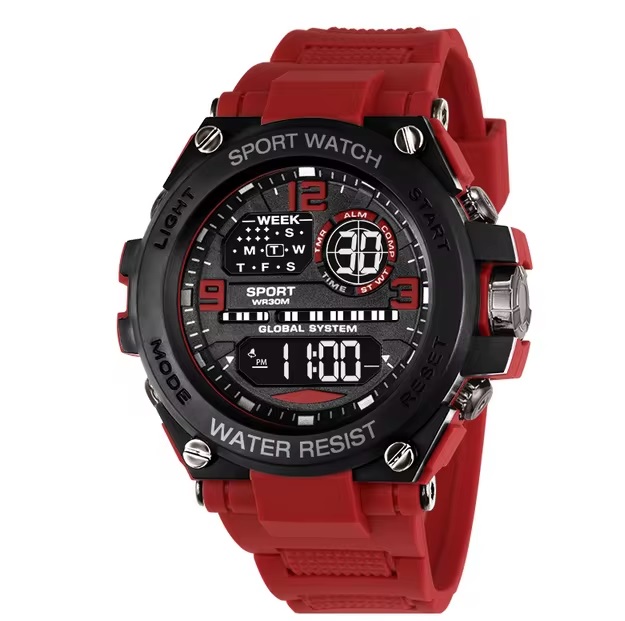 Waterproof Outdoor Electronic Calendar Digital Sport Watch - Image 2