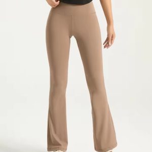 Casual Comfortable High Waisted Yoga Flared Pants