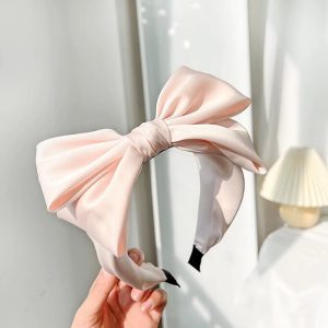 Classic Casual Wide Side Big Bowknot Hair Accessories Hairband