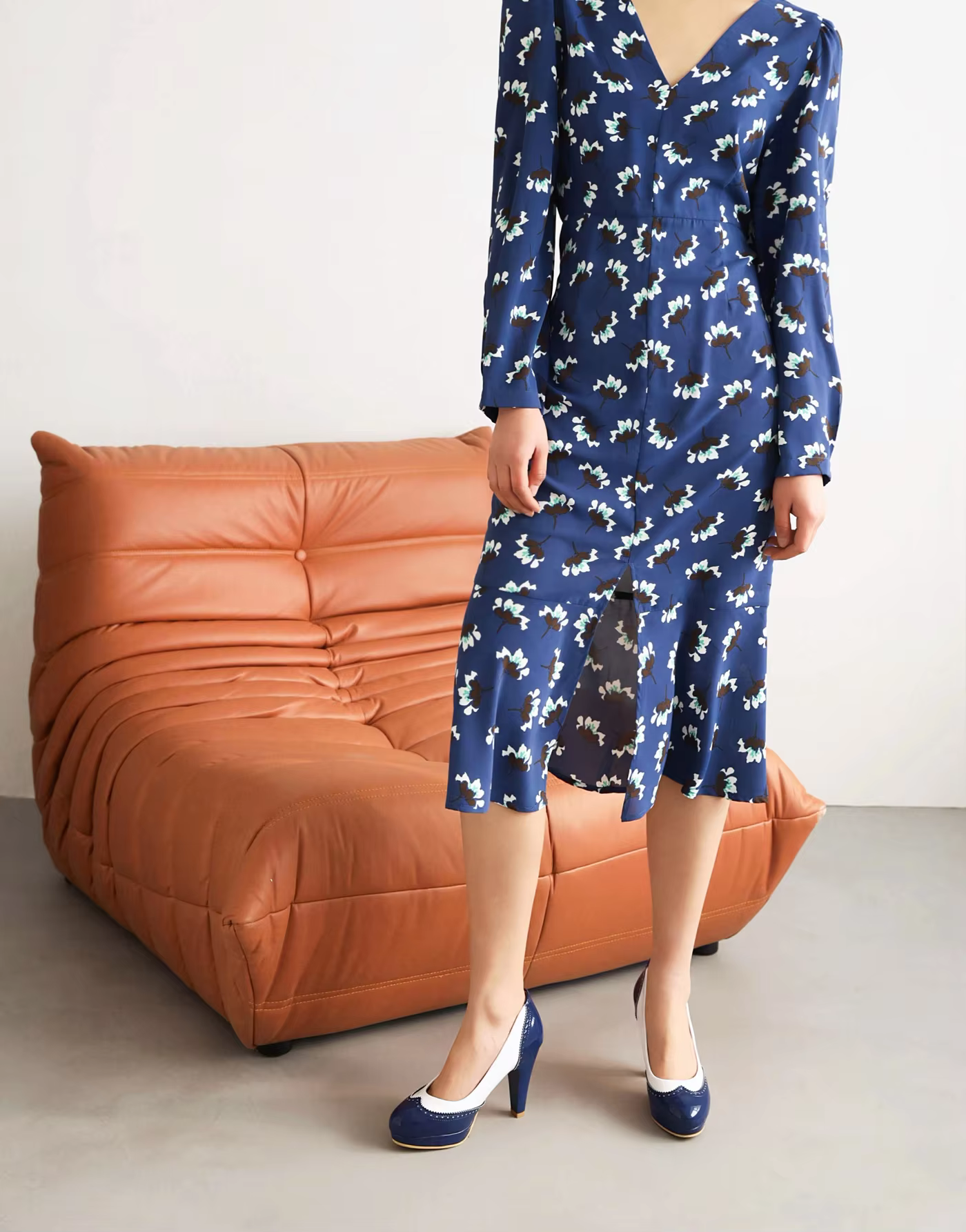 Classics SLIP-ON Round Toe Party wedding Sweet Pumps high heel - Image 2