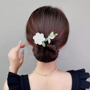 Elegant Butterfly Flower Retro Luxury Tie Up  Hair Accessories