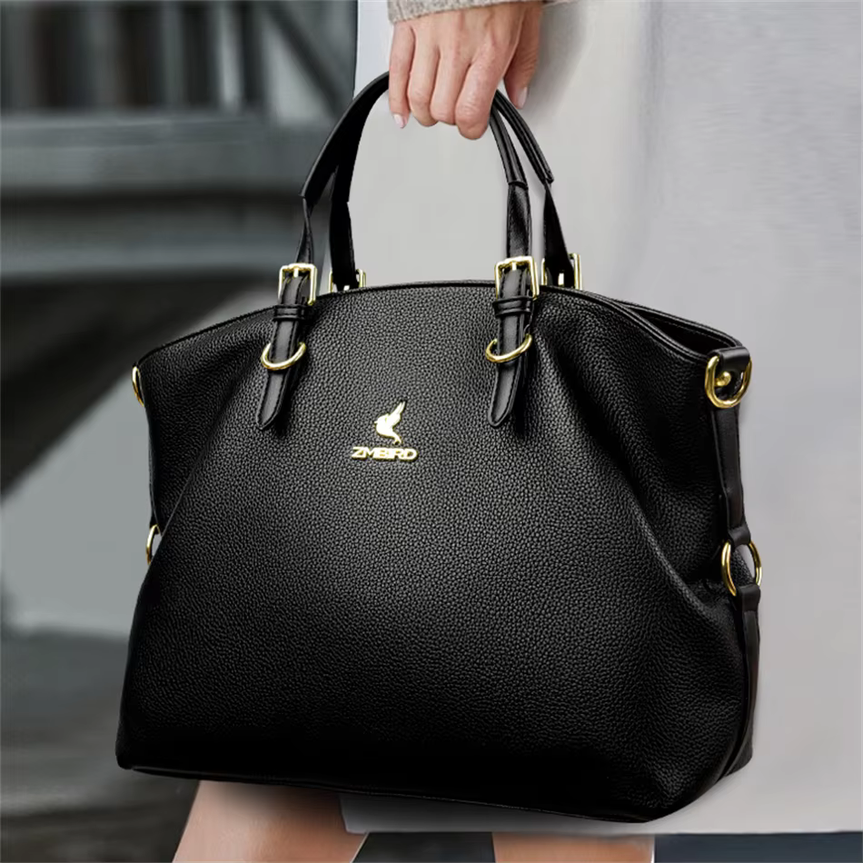 Casual Genuine Designer Soft Leather Tote Shoulder Crossbody Bags