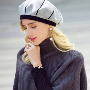 French Artist Vintage Painter Beret Warm Cap