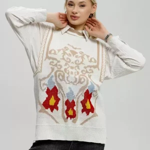 Jewel Neck Solid Sleeveless Polyester Street Wear Sweaters