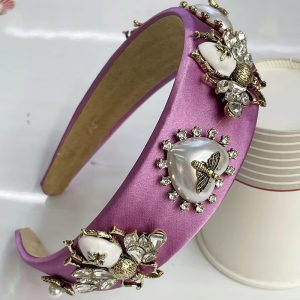 Rhinestone ALLOY Big Stone Headband Hair Accessories Hairband