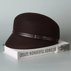 Retro Fashion Versatile Equestrian newsboy Beanie Hat