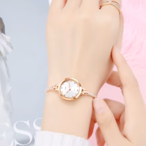 Casual 3Bar Waterproof Water Resistant Simple Quartz Watch