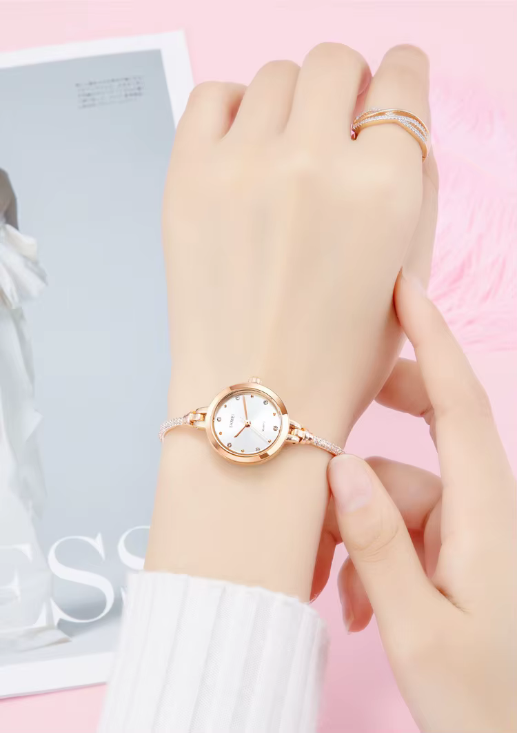 Casual 3Bar Waterproof Water Resistant Simple Quartz Watch