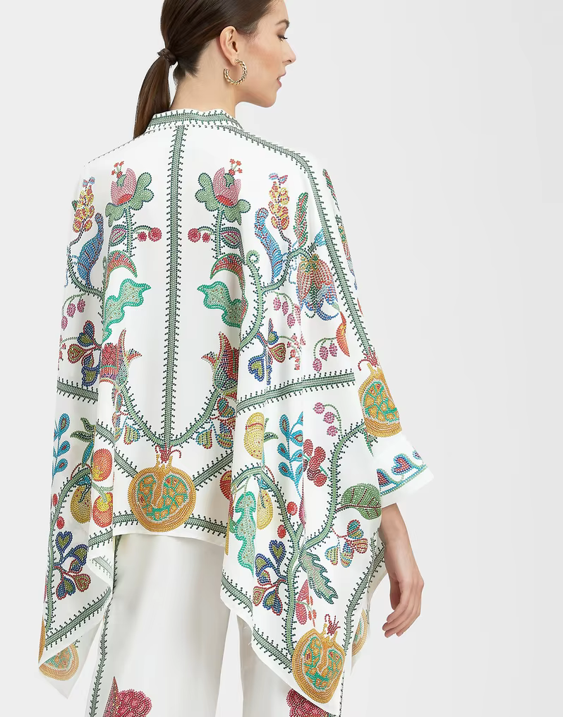 Casual Print Wide Leg Pants Loose Long Sleeve Shirt Two Piece Set - Image 2