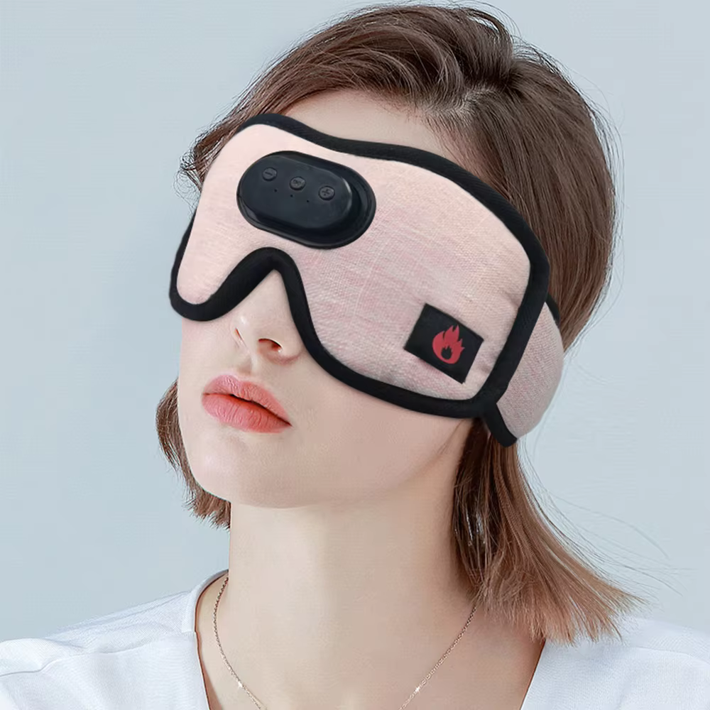 Eye Strain Dark Circles Dry Eye Fatigue Relief Heating Sleeping Mask