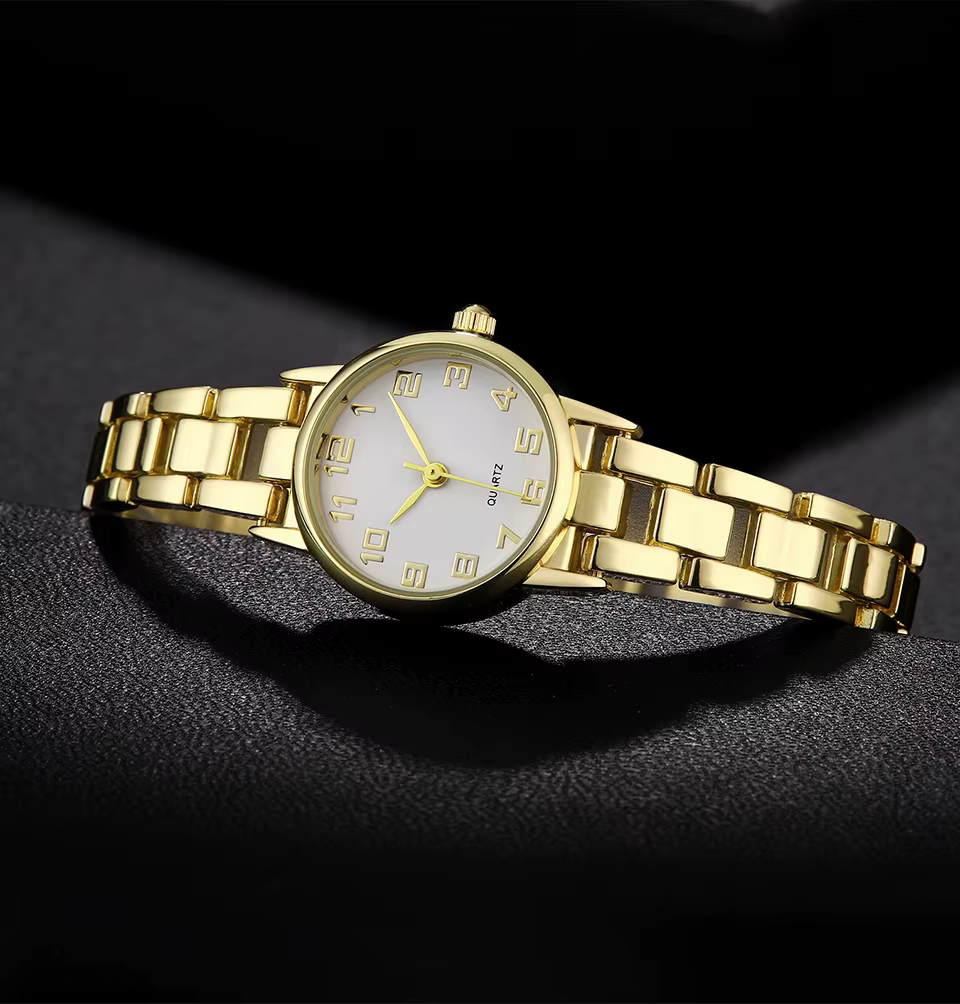 Luxury Creative Crystal Shock Resistant Quartz Watch Jewelry Set - Image 3