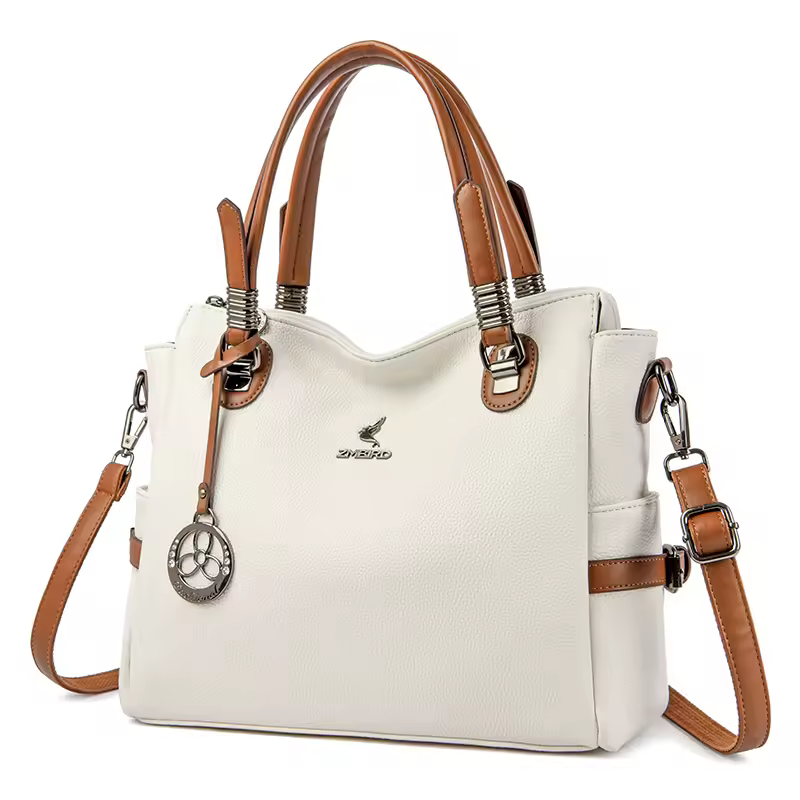 Luxury Soft Leather Interior Slot Pocket Designer Crossbody Bags - Image 12