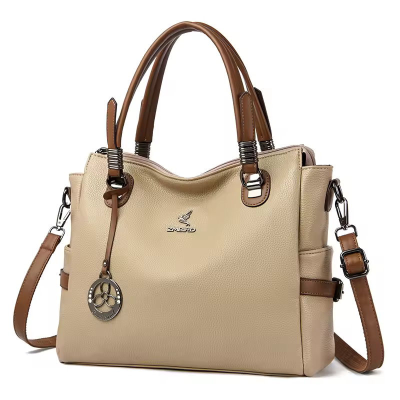 Luxury Soft Leather Interior Slot Pocket Designer Crossbody Bags - Image 11