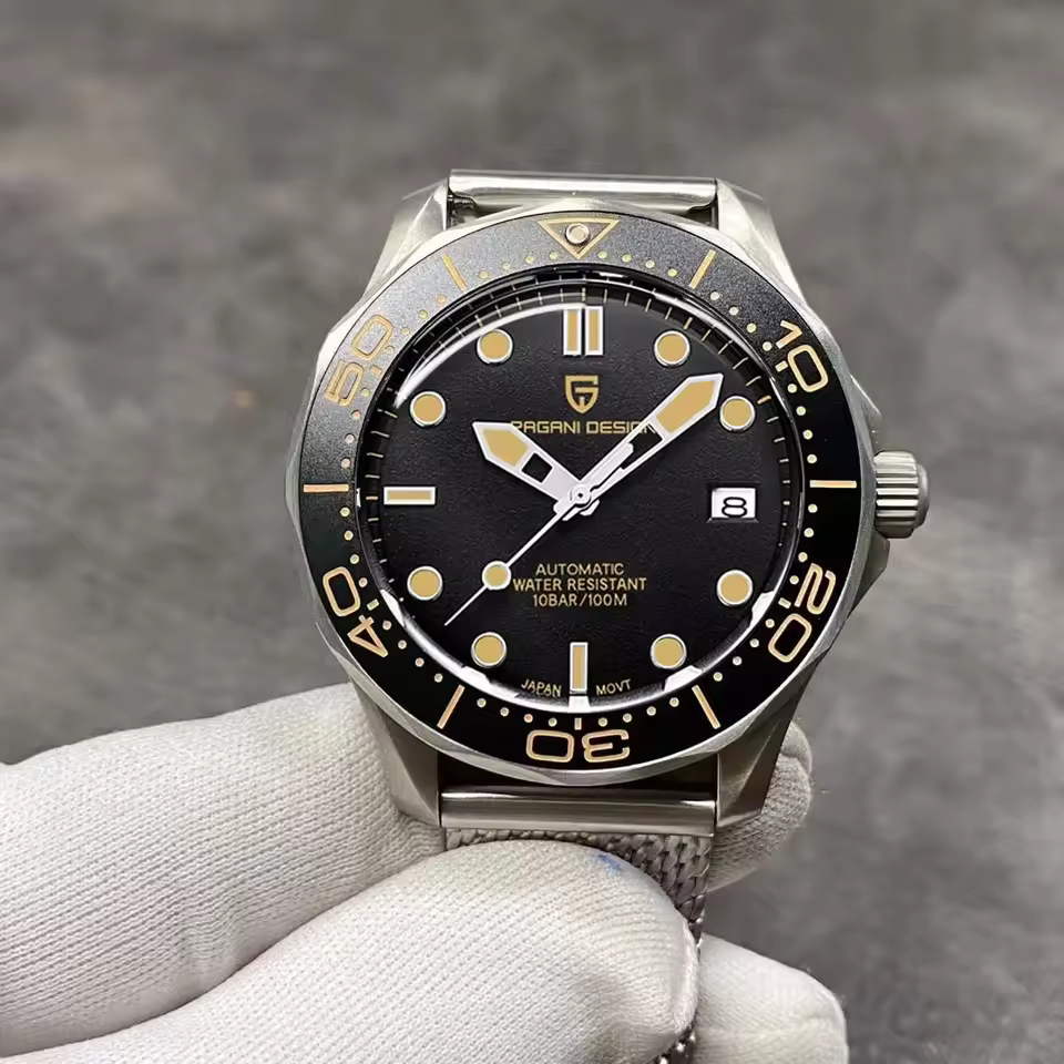 PAGANI DESIGN Automatic Military Command Mechanical Sports Waterproof Men Watch - Image 3