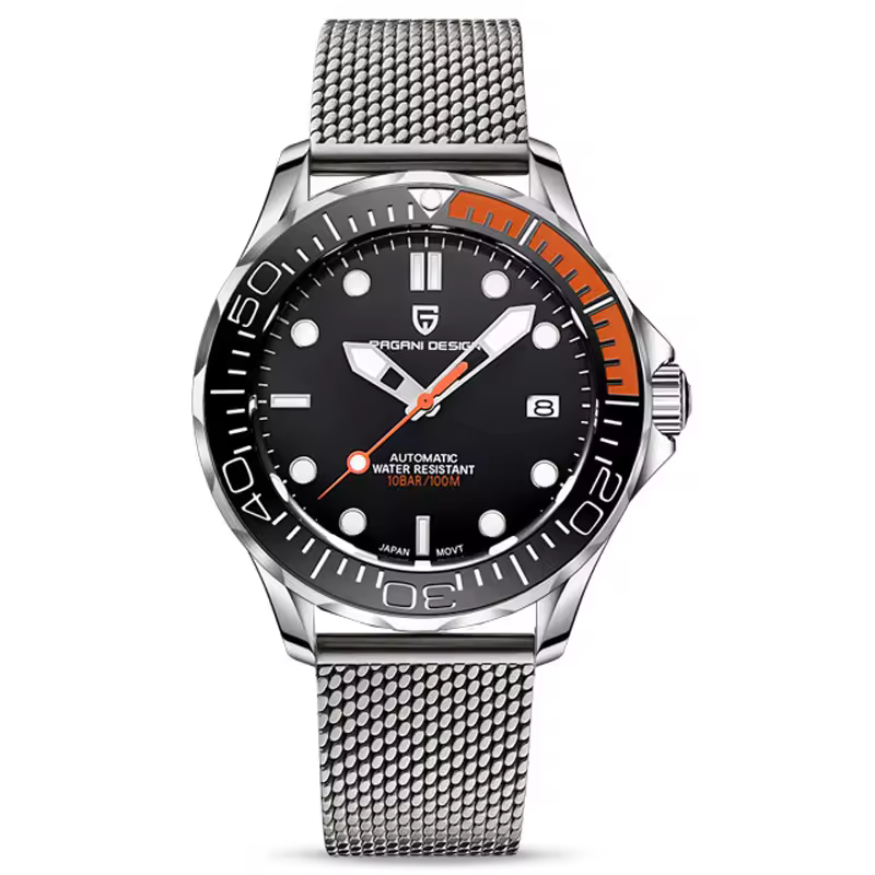 PAGANI DESIGN Automatic Military Command Mechanical Sports Waterproof Men Watch - Image 7