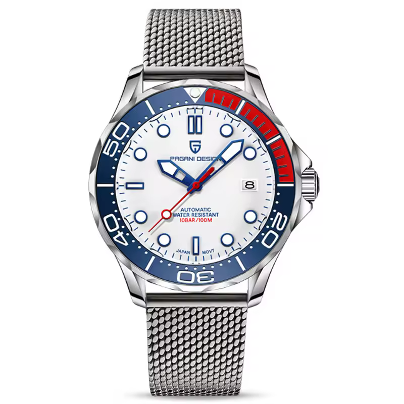 PAGANI DESIGN Automatic Military Command Mechanical Sports Waterproof Men Watch - Image 5