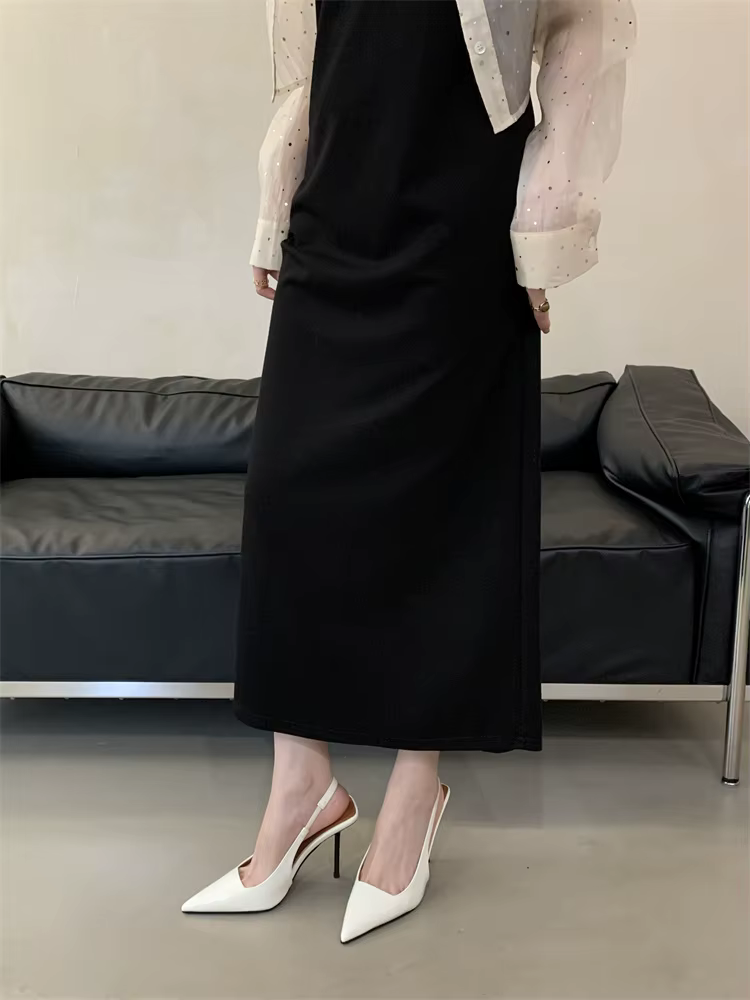 Elegant Patent Leather Ankle Strap Stiletto High Heel - Image 9