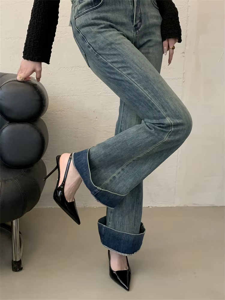 Elegant Patent Leather Ankle Strap Stiletto High Heel - Image 2