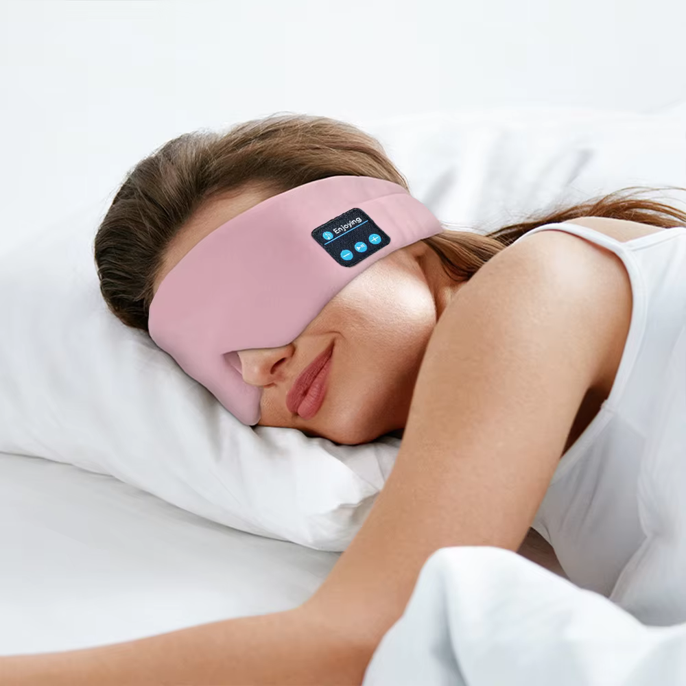 Sleeping Mask With Bluetooth Headphones Earphones Eye Mask For Light Blocking Sleep Mask