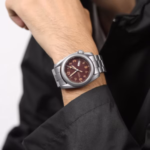 Titanium Automatic Mechanical 100M Waterproof Clock Military Mens Wristwatch