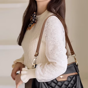 Trendy Multi Layer Soft Leather Leisure Wallet Luxury Goods Handbags