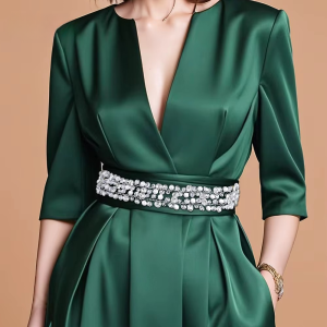 Artificial Pearl Flower Bride Wedding Waist Party Dress Decoration Belt