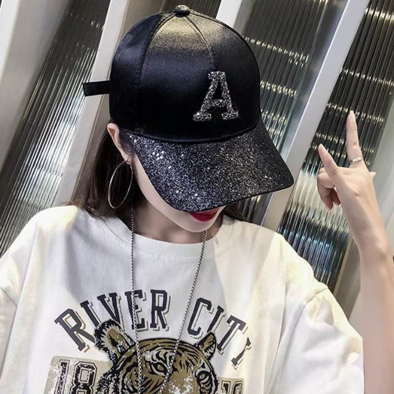 Casual Cotton Embroidery Line Hip Hop Travel Baseball Caps