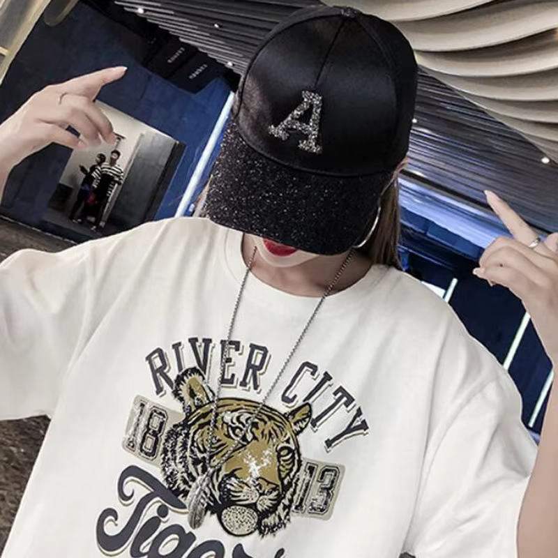 Casual Cotton Embroidery Line Hip Hop Travel Baseball Caps - Image 2