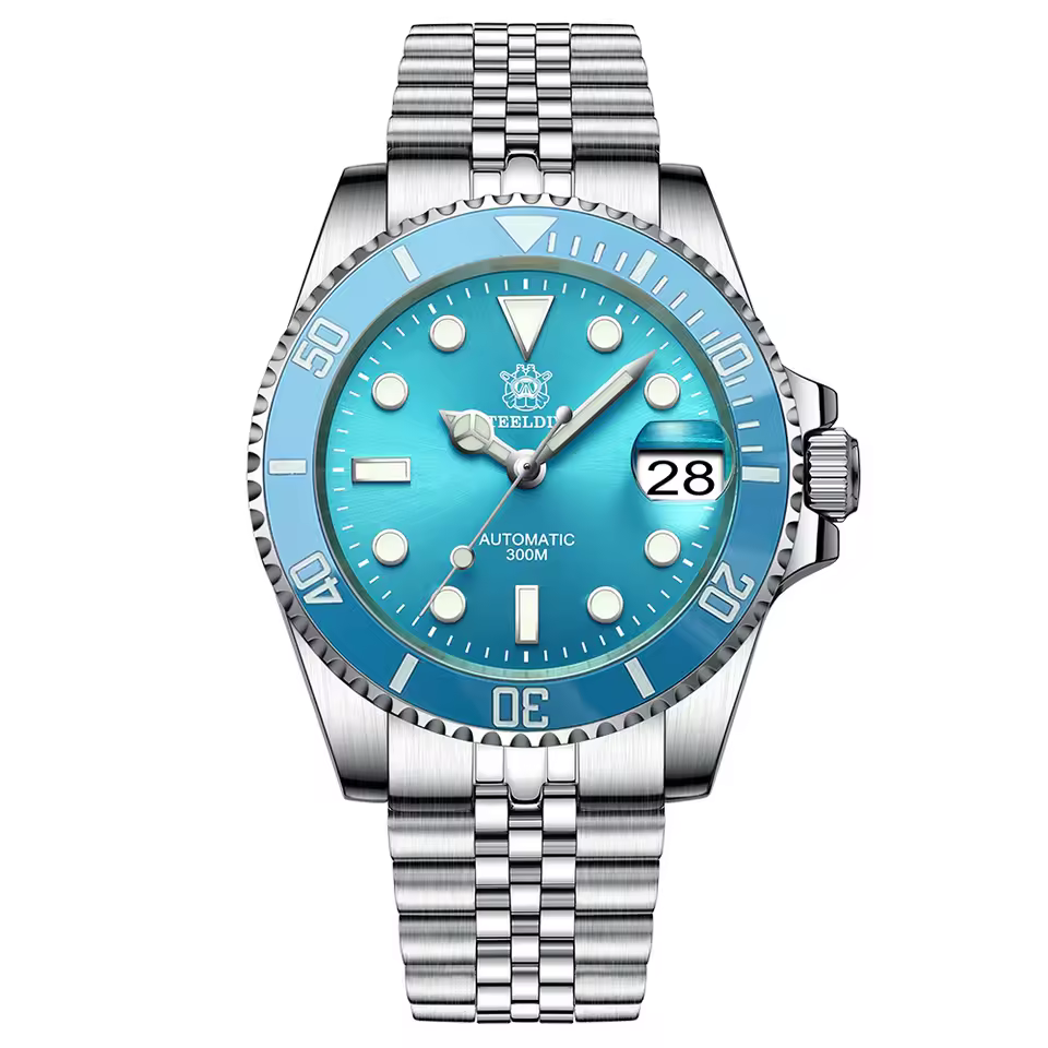 Casual Movement 30Bar Waterproof Sapphire Crystal Mechanical Wristwatch - Image 2