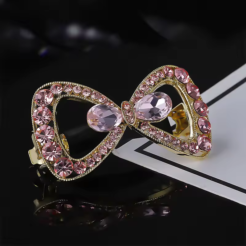 Classic Butterfly Rhinestone Wedding Party Hairwear Hair Clip