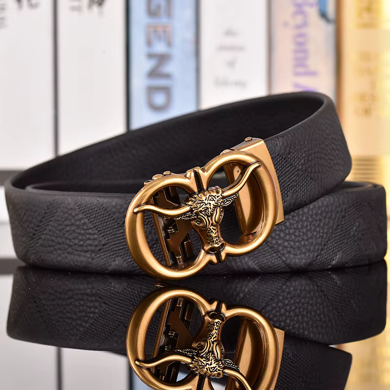 Designer Waistband Formal Wear Automatic Buckle Belts
