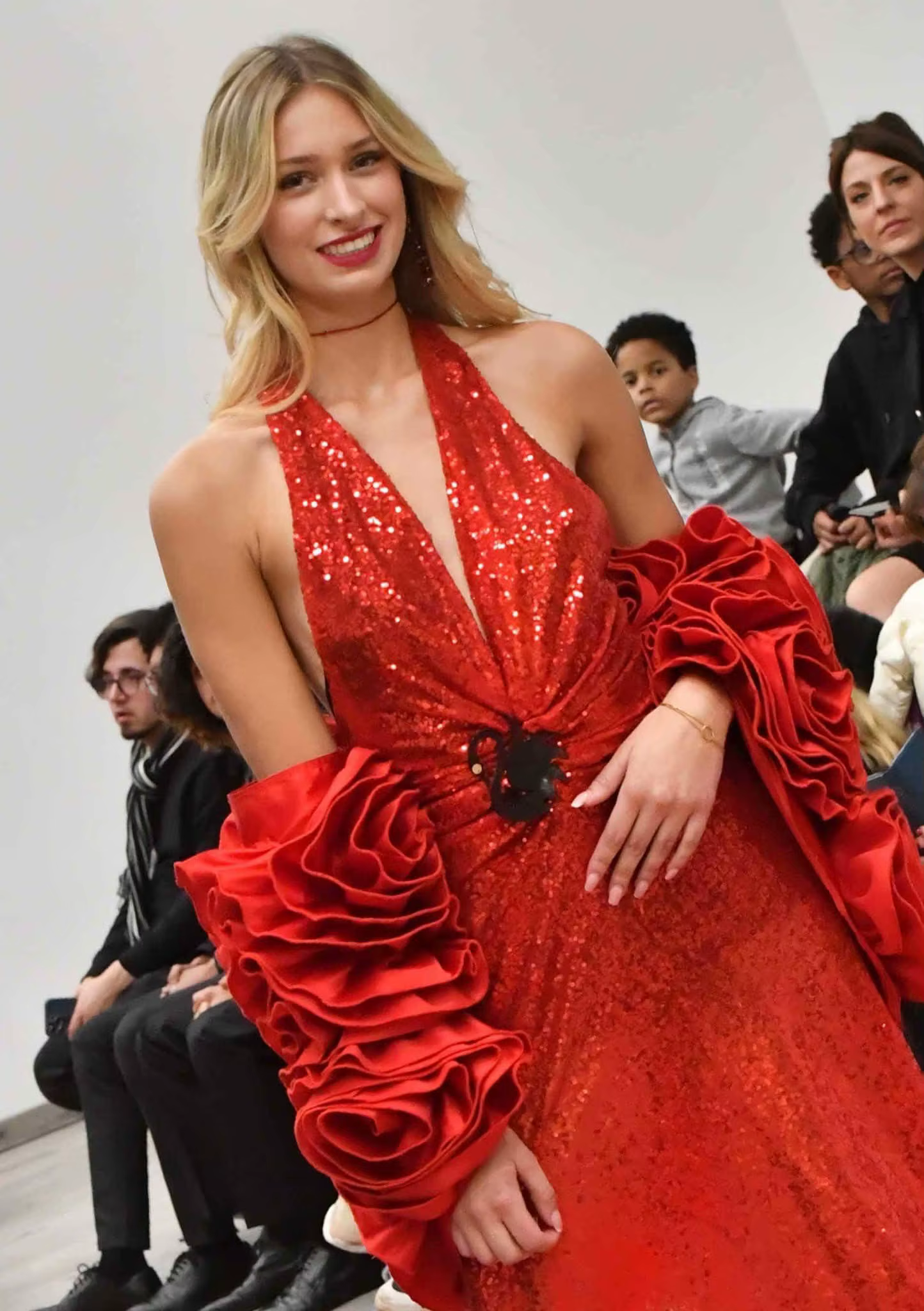 Elegant Jackets With Short Floral Ankle-length Flower Bridal Maxi Dress