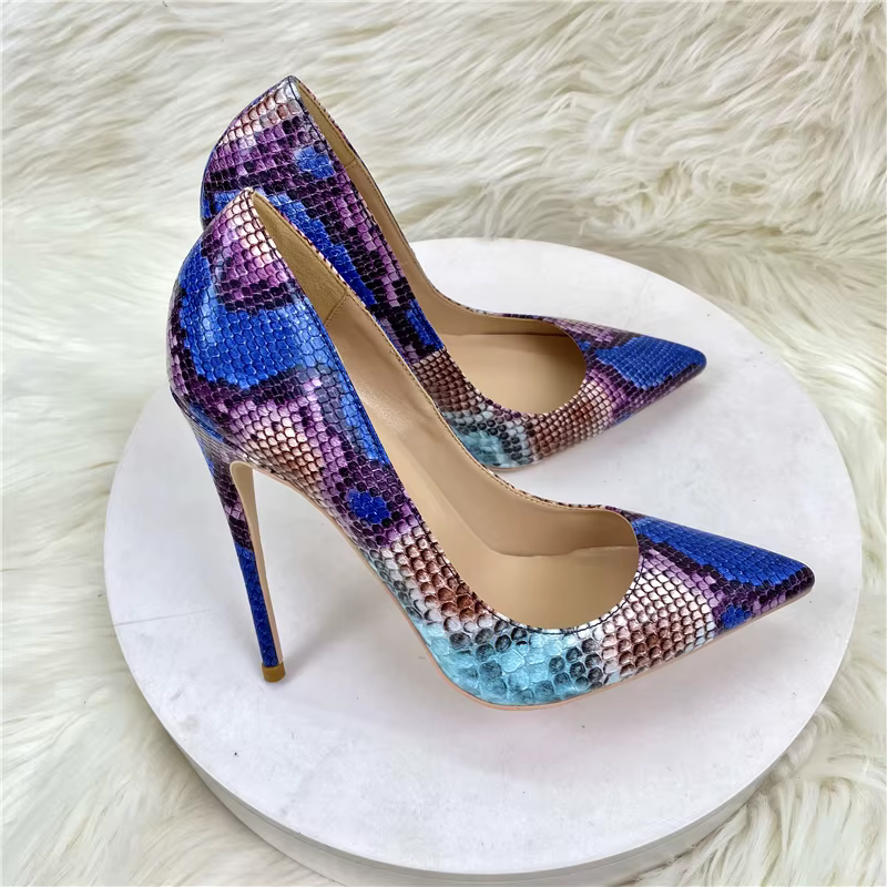 Elegant Night Club Pointed Toe Stiletto Pumps Thin High Heels