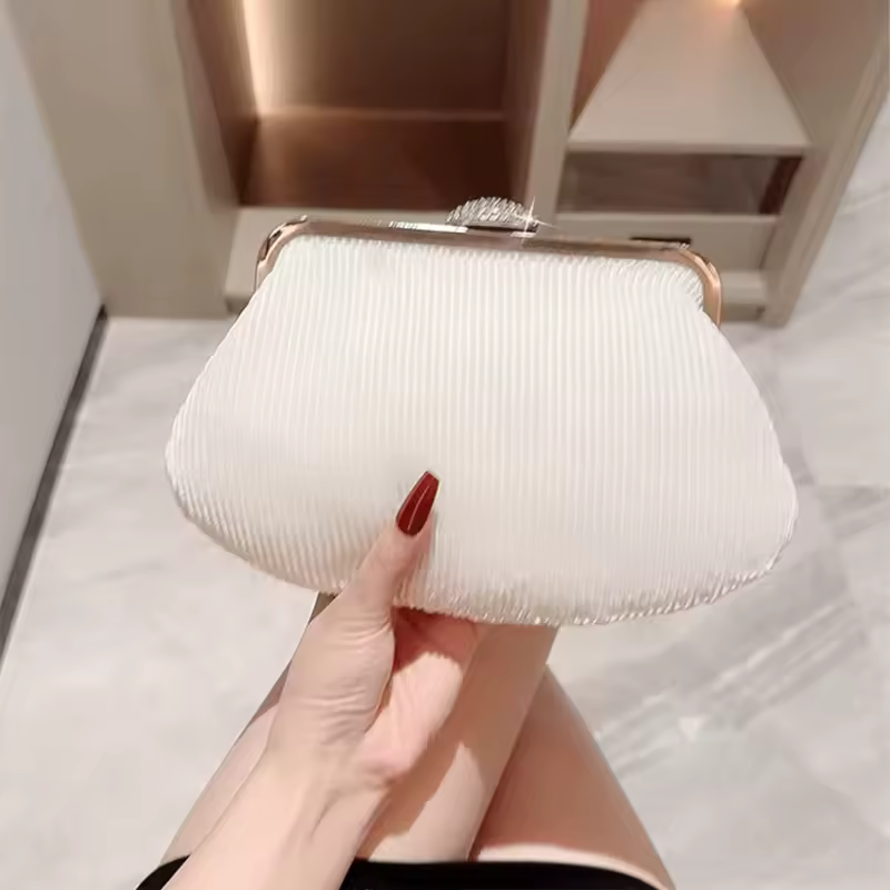 Casual Fairy Evening Wedding Party Chain Shoulder Crossbody Clutch Bag - Image 4