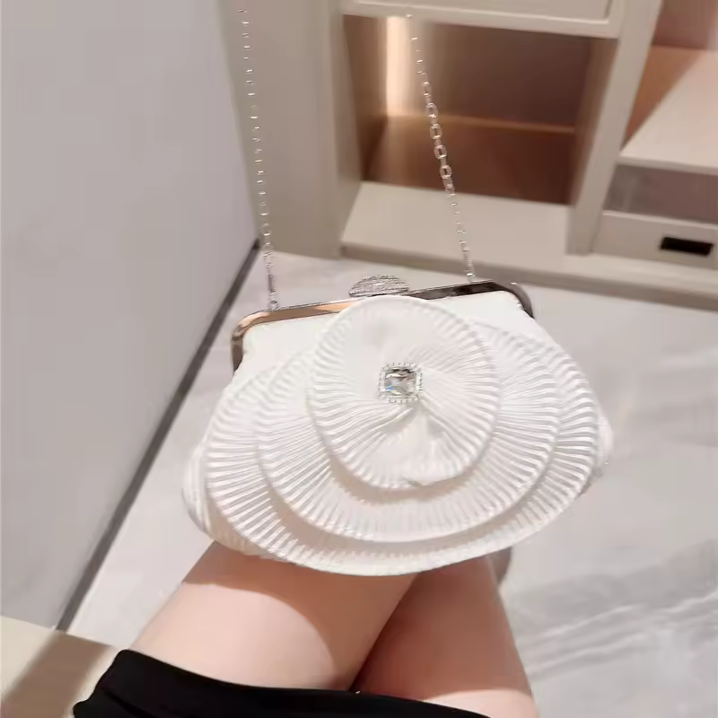 Casual Fairy Evening Wedding Party Chain Shoulder Crossbody Clutch Bag - Image 2