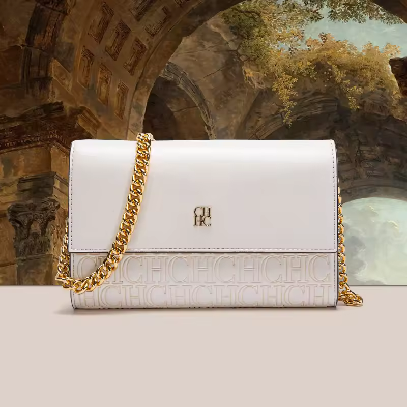 Minimalist Fashionable Exquisite with Chain Shoulder Strap Design Versatile Bag - Image 3