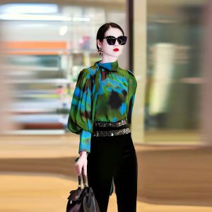 Luxury High-end Feeling Unique and Chic Super Beautiful Shirt