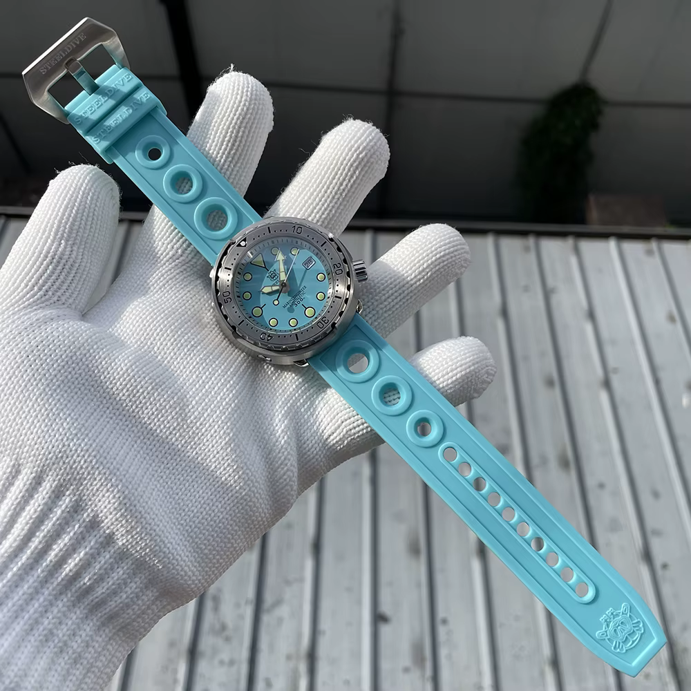 Tuna Mechanical Dive Bezel 30Bar Waterproof Super Luminous Movement Wristwatch