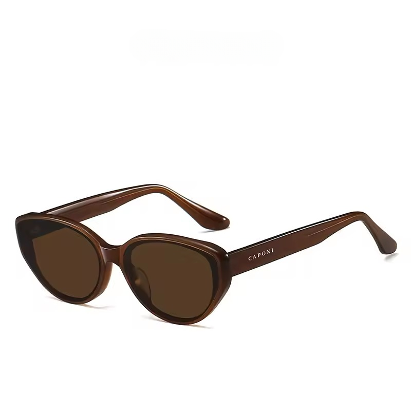 Vintage Cat Eye Acetate Anti-reflective UV400 Eyewear Sunglasses - Image 3