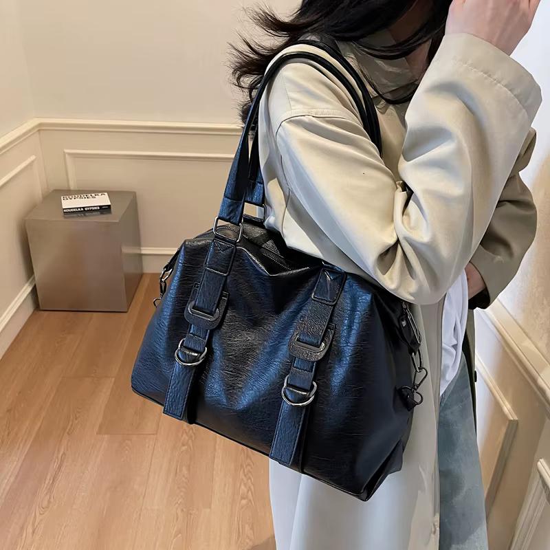 Vintage High Quality PU Leather Cross-body Shoulder Bags