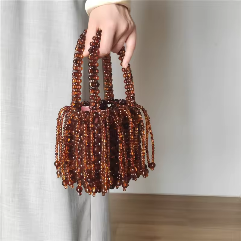 Vintage Tassel Beaded Party Evening Wedding Bags