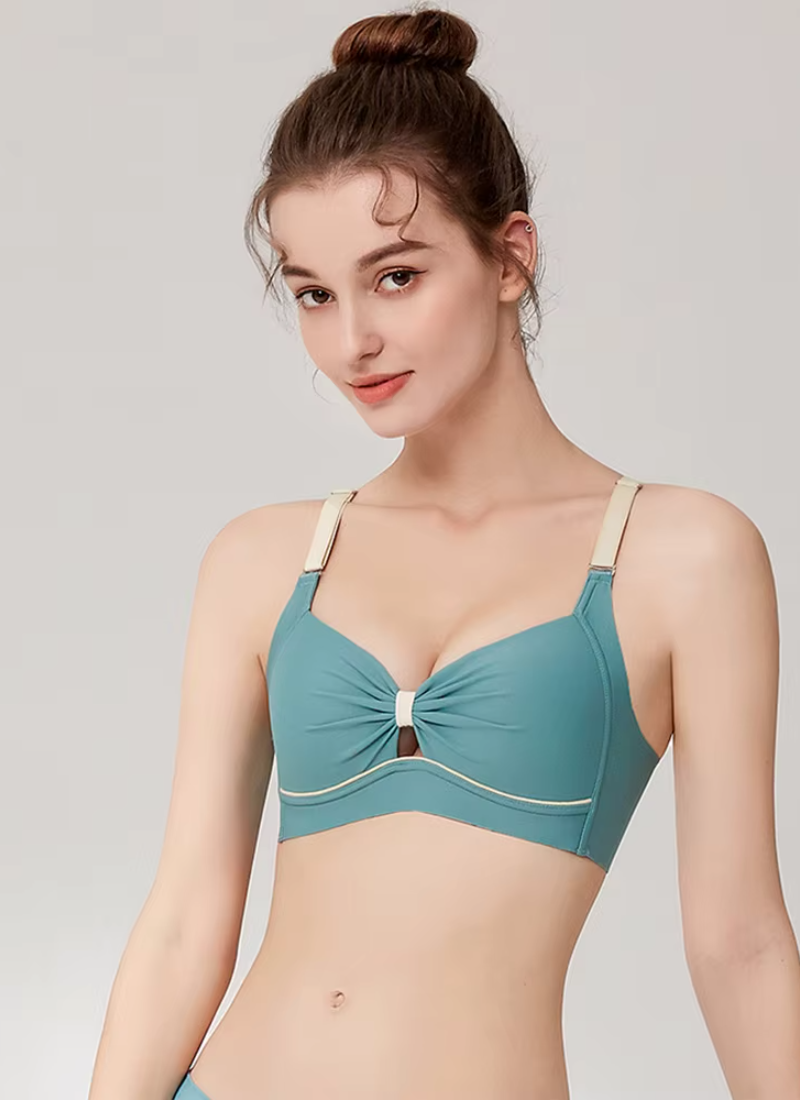 Gathered together collection paired with anti sagging bra without steel ring - Image 4