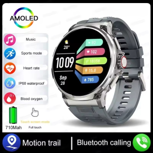 1.85-inch Ultra HD GPS Track Bluetooth Call 710 Mah Large Battery Sports Fitness smartwatch
